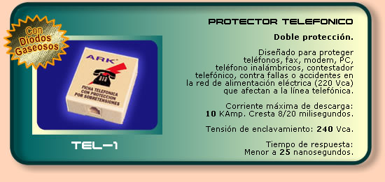 Protector Telefonico