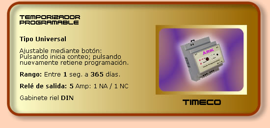 Temporizador TIMECO